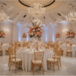 Salle de mariage décorée